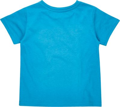Mini boys blue epic slogan t-shirt
